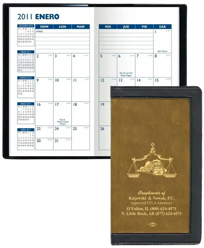 Customizable Spanish Monthly Planners - Two-Tone