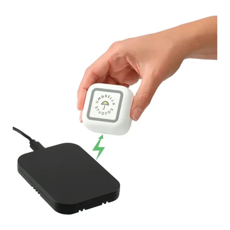 Custom TWS Auto Pair Earbuds with Wireless Charging Power Case — view 8