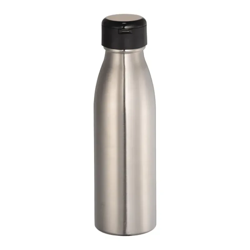 Branded Insulated Bottle with Bluetooth Earbuds - 20oz — view 2