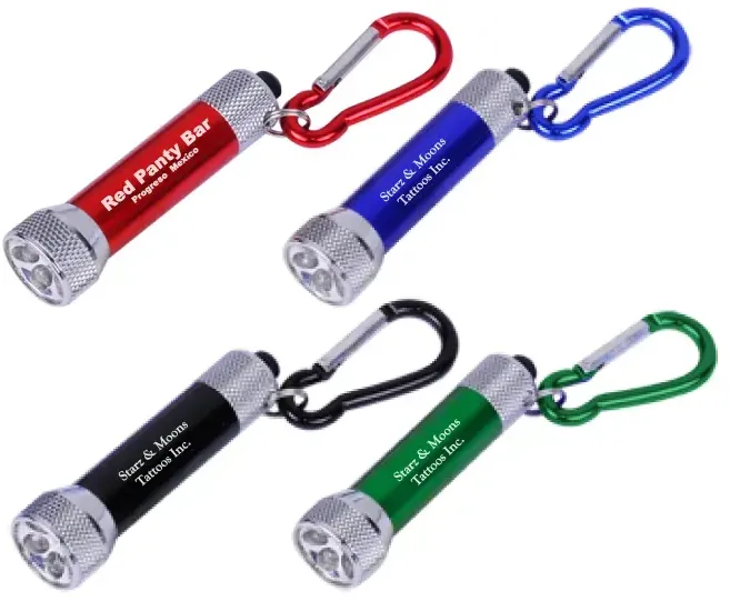 Personalized Ultra 5 LED Aluminum Keyring