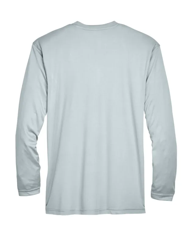 UltraClub Adult Cool & Dry Sport Long-Sleeve Performance Interlock T-Shirt — view 71