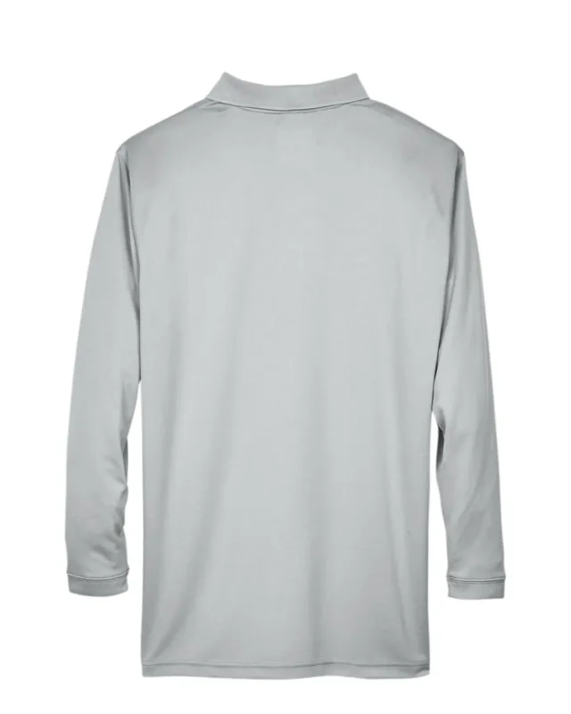 UltraClub Adult Cool & Dry Sport Long-Sleeve Polo — view 28