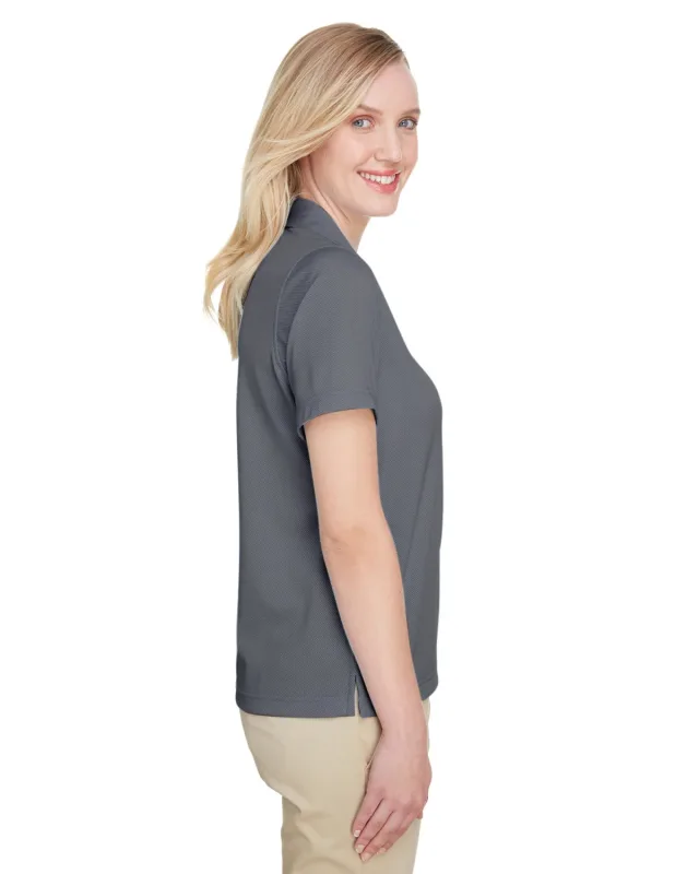 UltraClub Ladies' Cavalry Twill Performance Polo — view 12