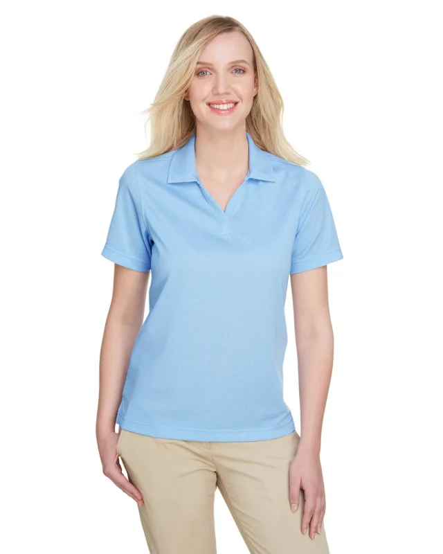 UltraClub Ladies' Cavalry Twill Performance Polo — view 16