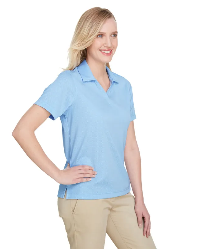 UltraClub Ladies' Cavalry Twill Performance Polo — view 17