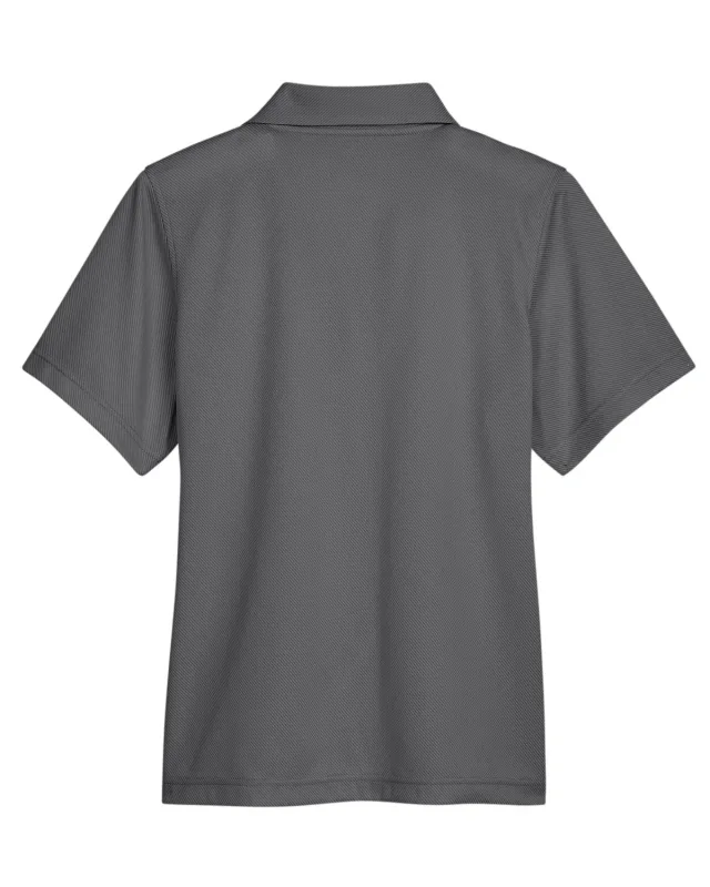 UltraClub Ladies' Cavalry Twill Performance Polo — view 2