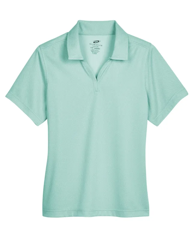 UltraClub Ladies' Cavalry Twill Performance Polo — view 21