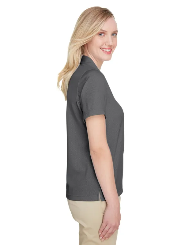 UltraClub Ladies' Cavalry Twill Performance Polo — view 6