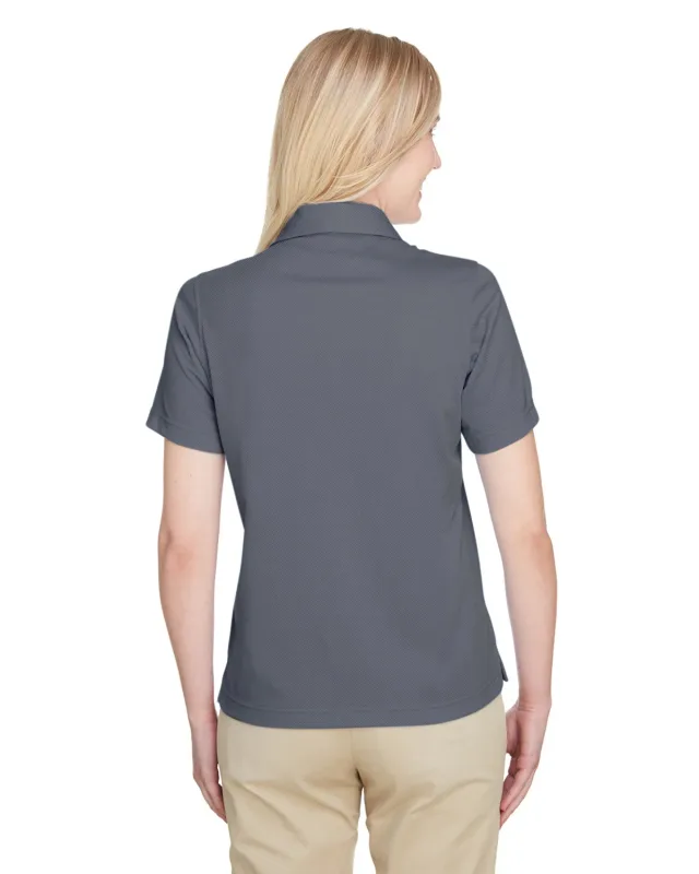 UltraClub Ladies' Cavalry Twill Performance Polo — view 7