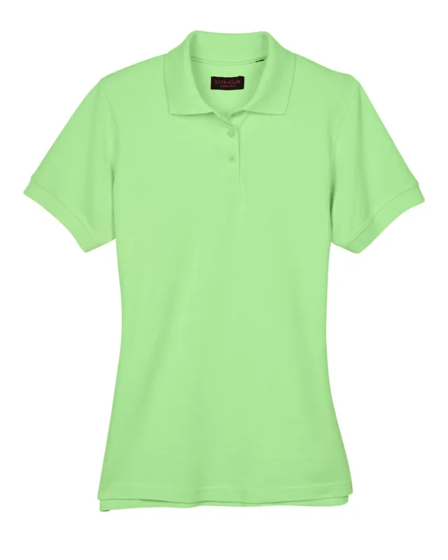 UltraClub Ladies' Classic Piqué Polo — view 10