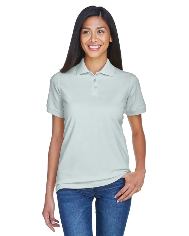 UltraClub Ladies' Classic Piqué Polo — view 100