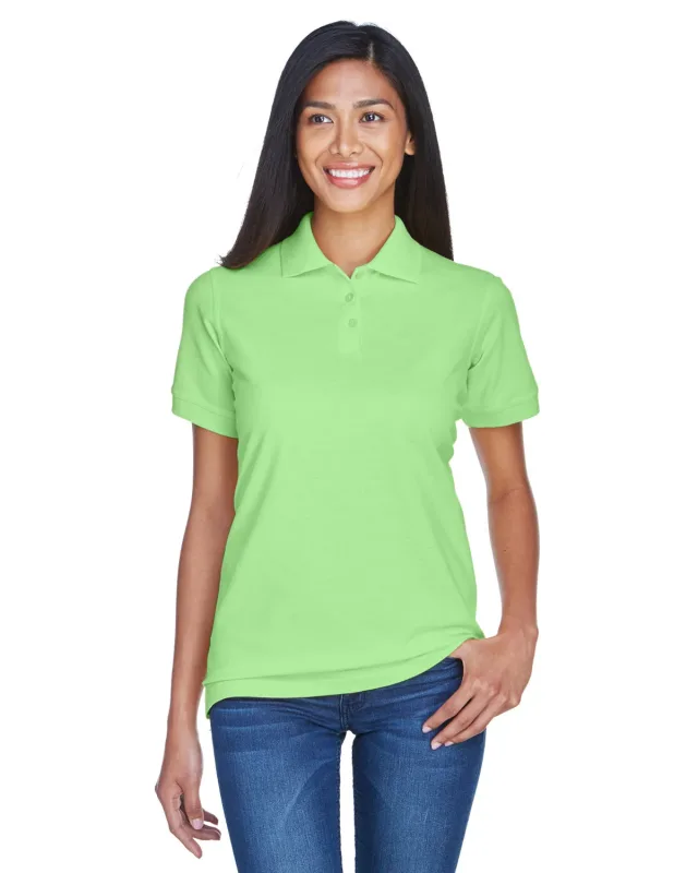 UltraClub Ladies' Classic Piqué Polo — view 11