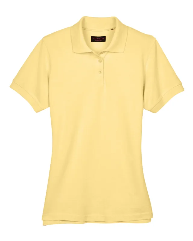 UltraClub Ladies' Classic Piqué Polo — view 17