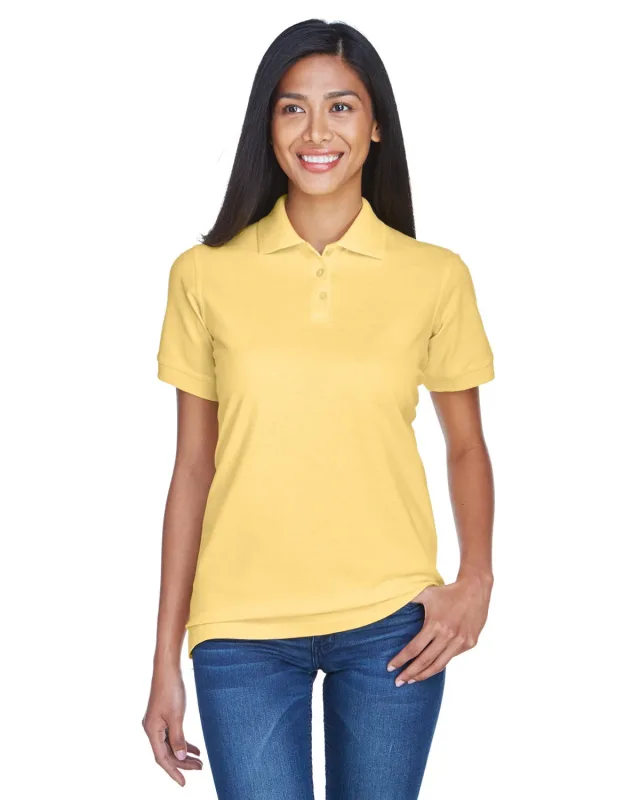 UltraClub Ladies' Classic Piqué Polo — view 18