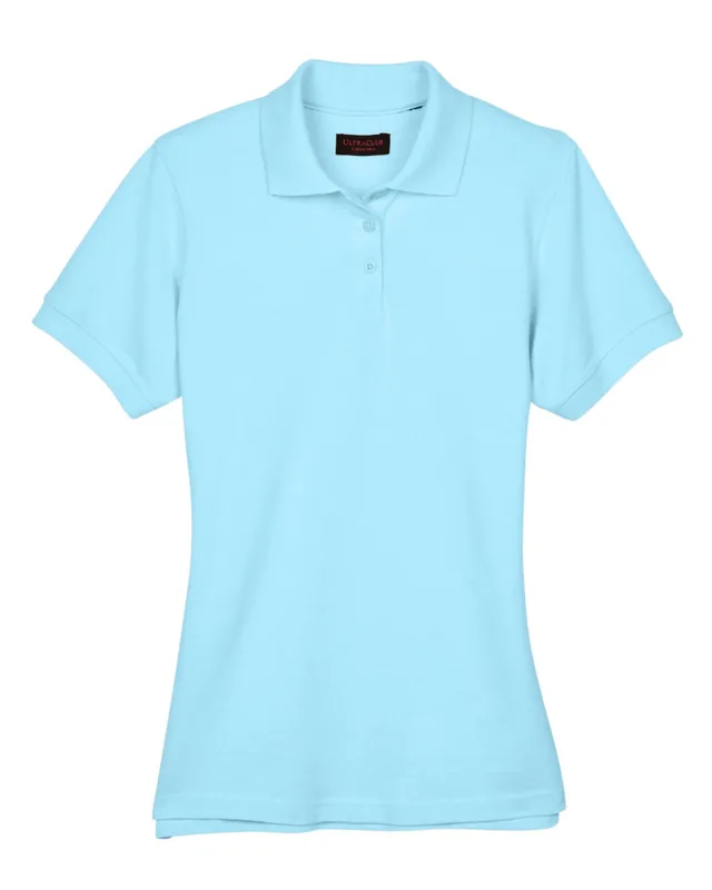 UltraClub Ladies' Classic Piqué Polo — view 24