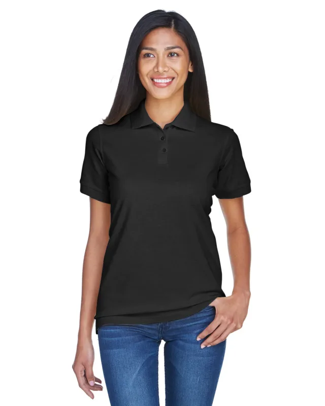 UltraClub Ladies' Classic Piqué Polo — view 30