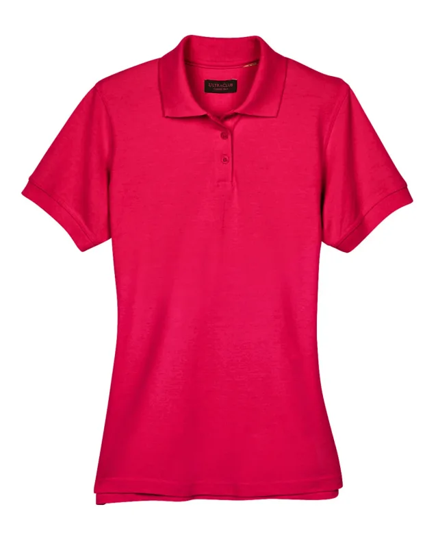 UltraClub Ladies' Classic Piqué Polo — view 36