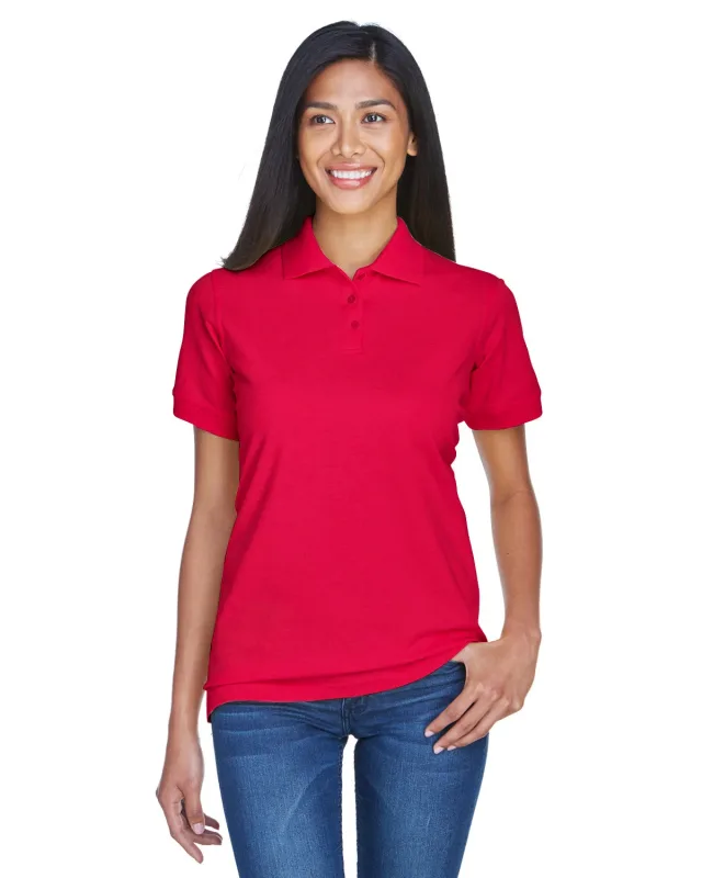 UltraClub Ladies' Classic Piqué Polo — view 37