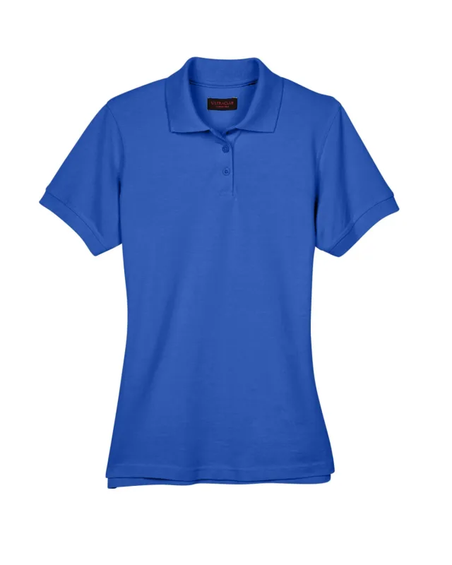 UltraClub Ladies' Classic Piqué Polo — view 43
