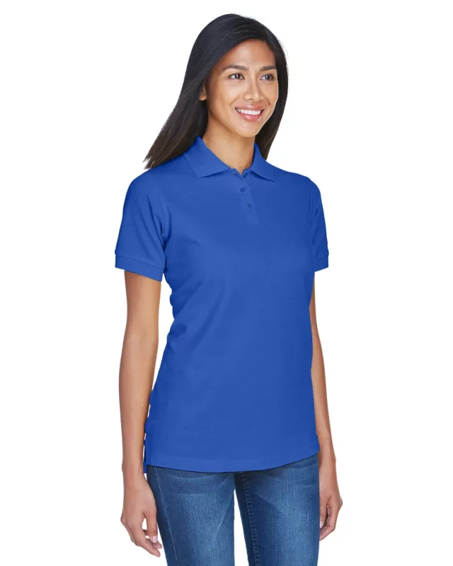UltraClub Ladies' Classic Piqué Polo — view 46