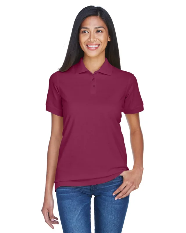 UltraClub Ladies' Classic Piqué Polo — view 58