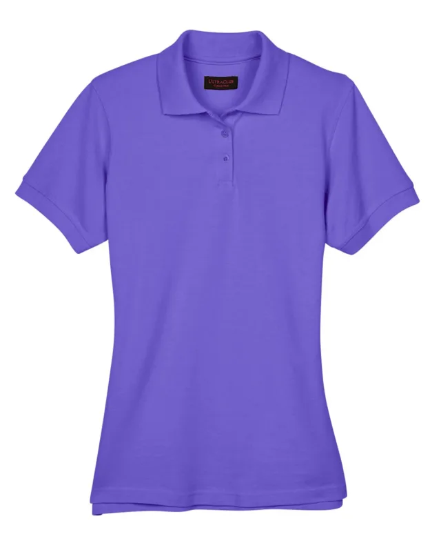 UltraClub Ladies' Classic Piqué Polo — view 64