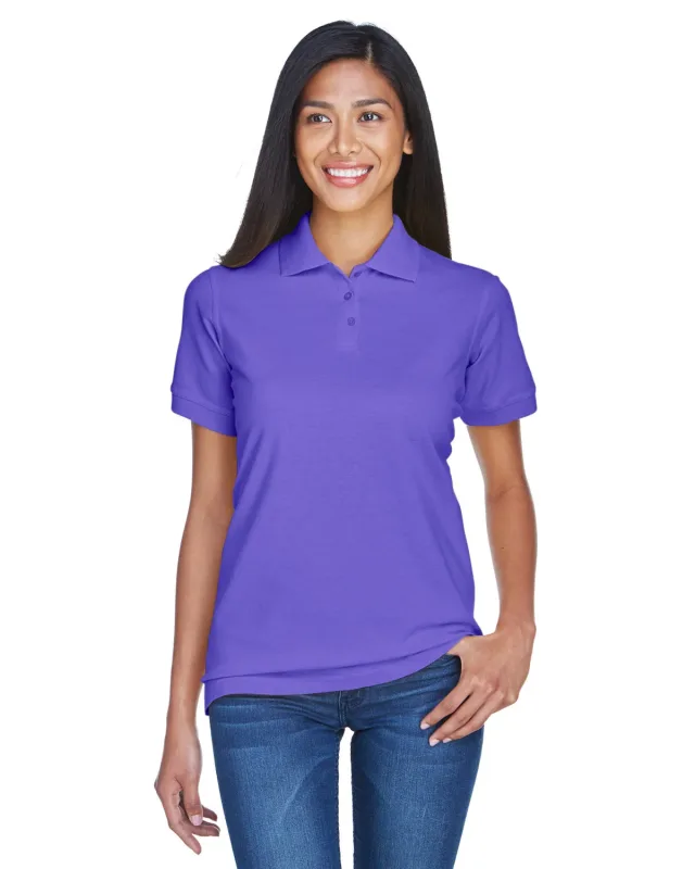 UltraClub Ladies' Classic Piqué Polo — view 65