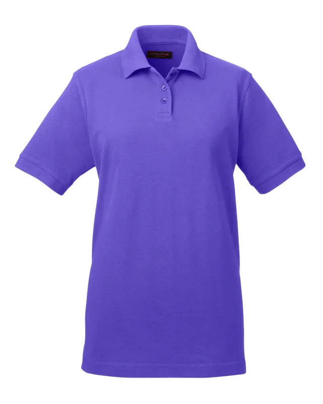 UltraClub Ladies' Classic Piqué Polo — view 66