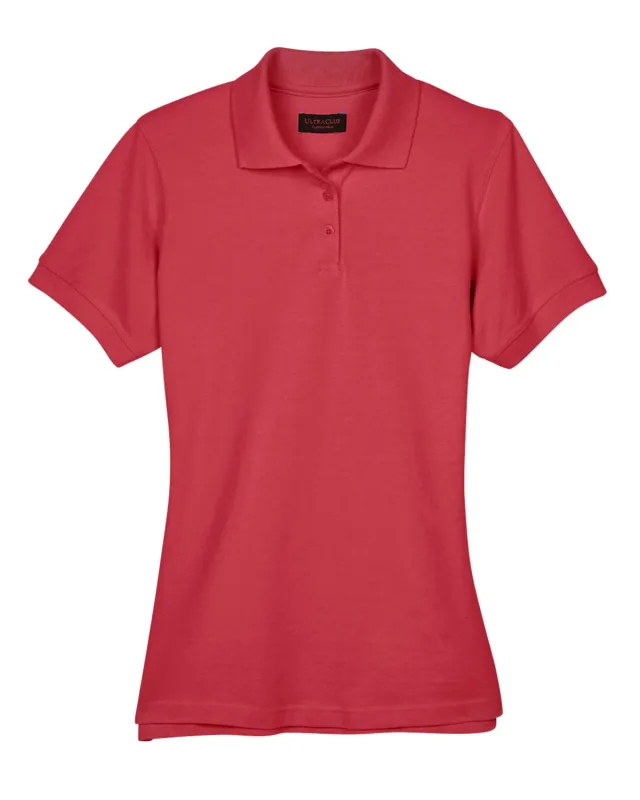 UltraClub Ladies' Classic Piqué Polo — view 71