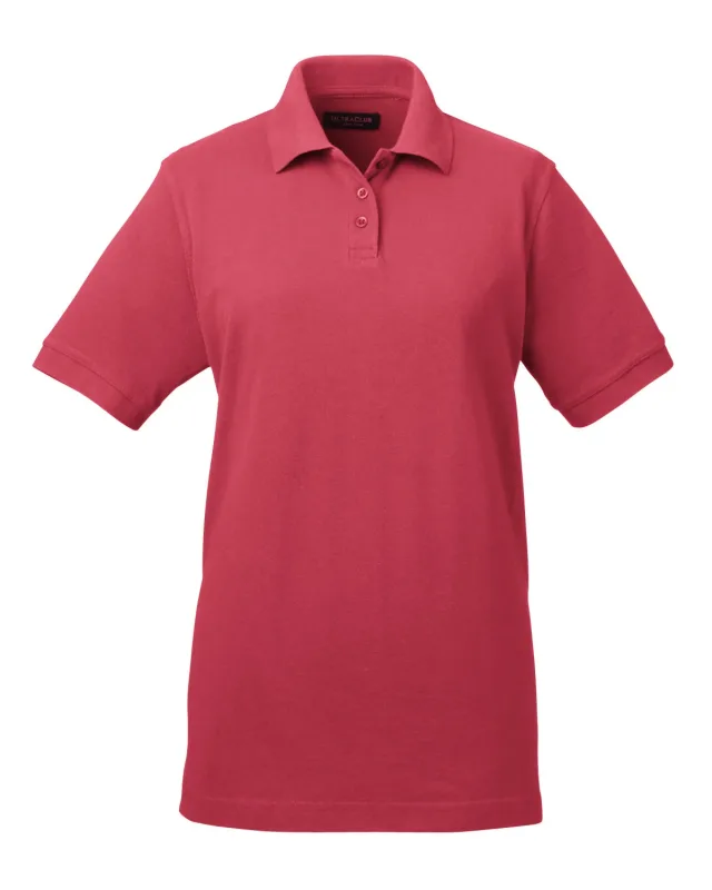 UltraClub Ladies' Classic Piqué Polo — view 73
