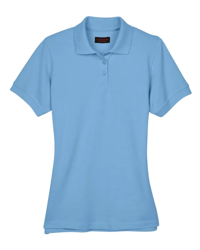 UltraClub Ladies' Classic Piqué Polo — view 78