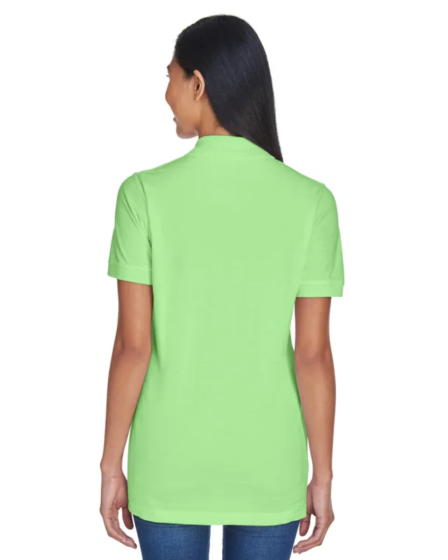 UltraClub Ladies' Classic Piqué Polo — view 8