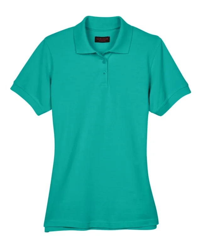 UltraClub Ladies' Classic Piqué Polo — view 85