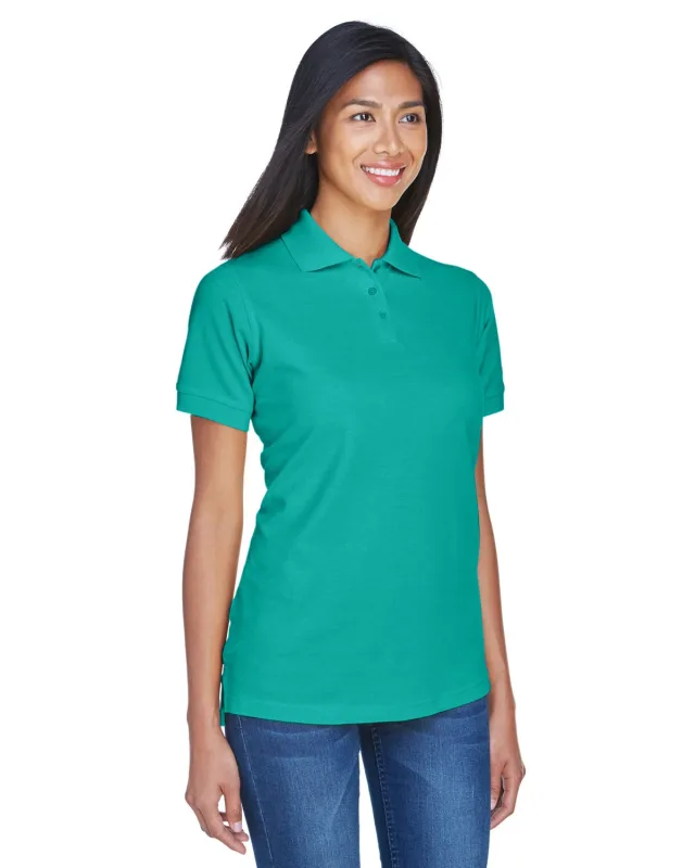 UltraClub Ladies' Classic Piqué Polo — view 88