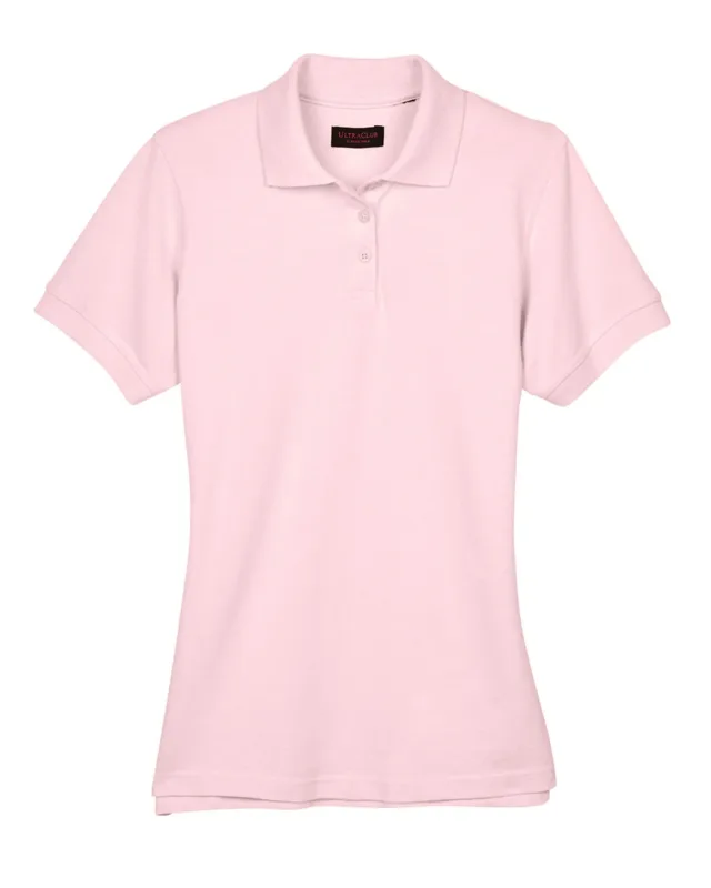 UltraClub Ladies' Classic Piqué Polo — view 92