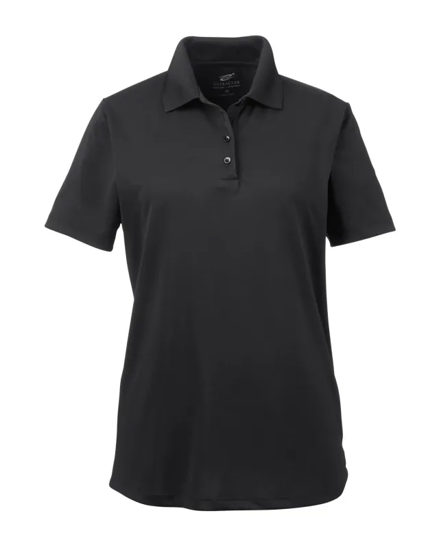UltraClub Ladies' Cool & Dry 8-Star Elite Performance Interlock Polo — view 12