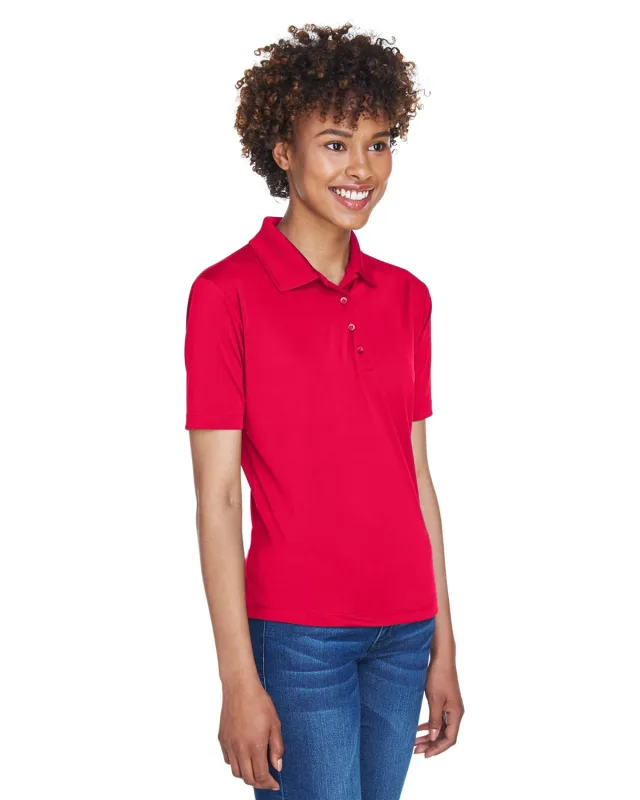 UltraClub Ladies' Cool & Dry 8-Star Elite Performance Interlock Polo — view 20