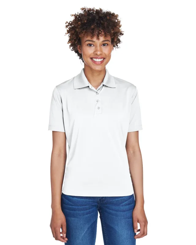 UltraClub Ladies' Cool & Dry 8-Star Elite Performance Interlock Polo — view 4
