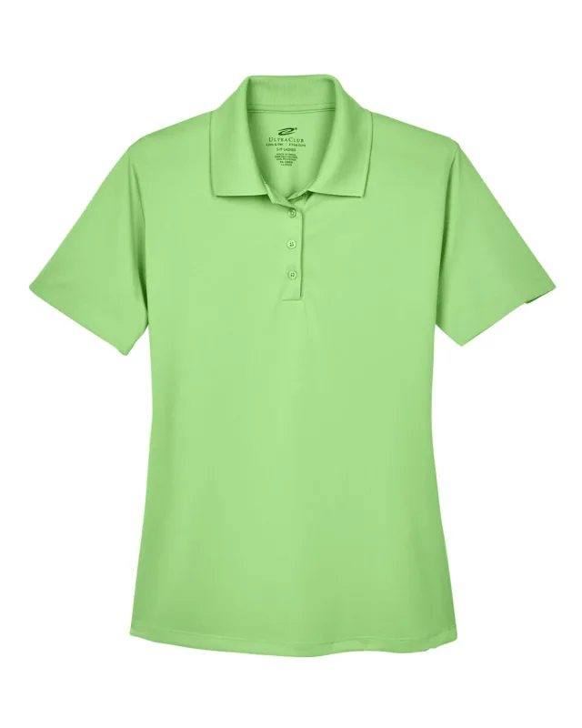 UltraClub Ladies' Cool & Dry 8-Star Elite Performance Interlock Polo — view 52