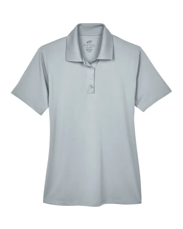 UltraClub Ladies' Cool & Dry 8-Star Elite Performance Interlock Polo — view 59