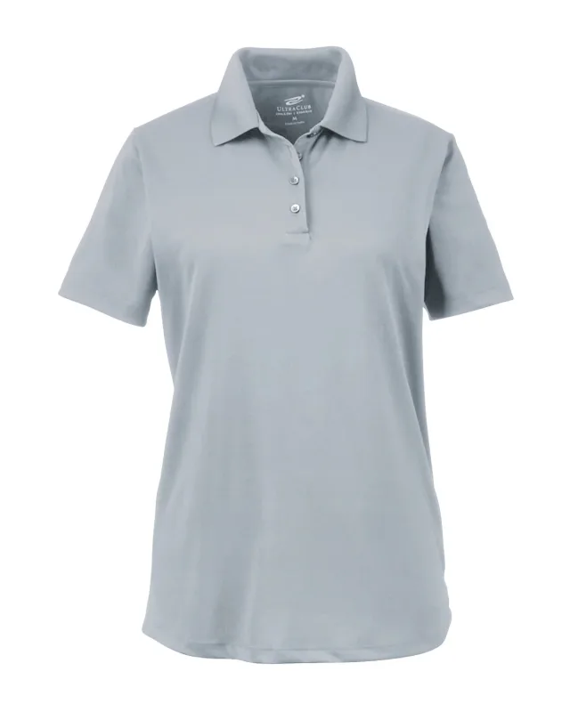 UltraClub Ladies' Cool & Dry 8-Star Elite Performance Interlock Polo — view 61