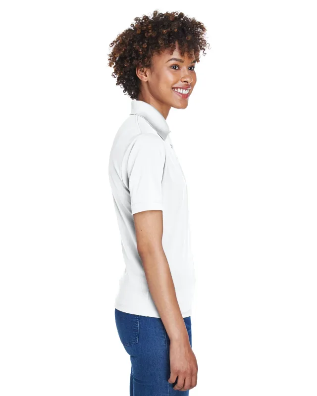 UltraClub Ladies' Cool & Dry 8-Star Elite Performance Interlock Polo — view 7