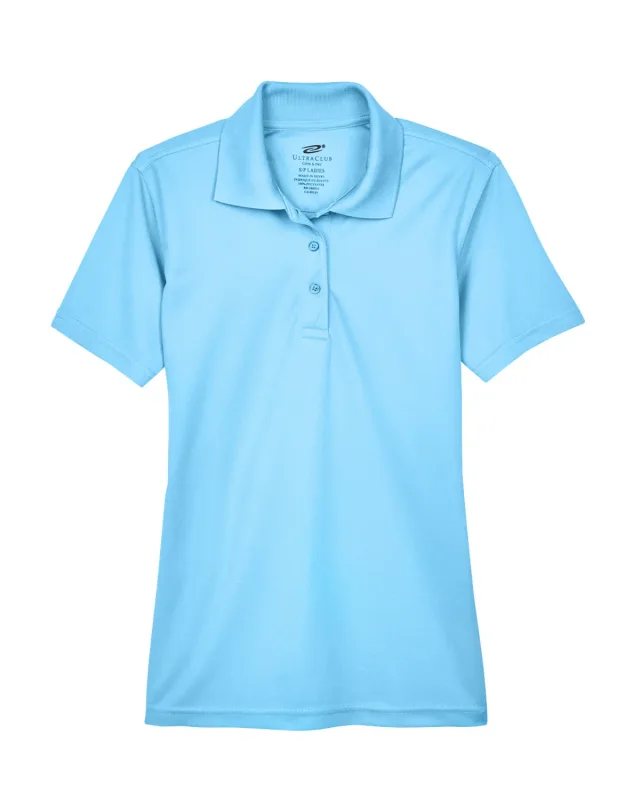 UltraClub Ladies' Cool & Dry Mesh Piqué Polo — view 101
