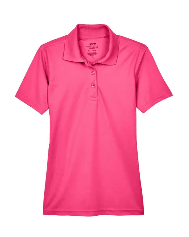 UltraClub Ladies' Cool & Dry Mesh Piqué Polo — view 108