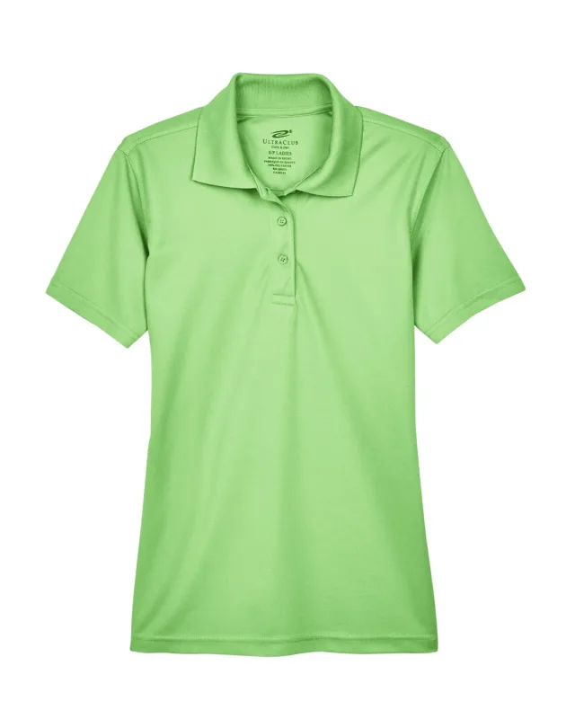 UltraClub Ladies' Cool & Dry Mesh Piqué Polo — view 122