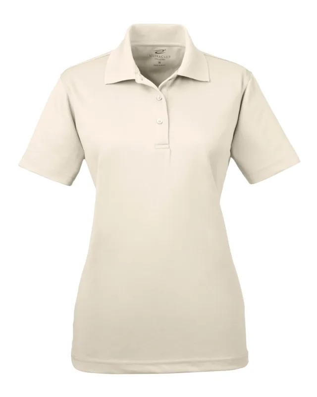 UltraClub Ladies' Cool & Dry Mesh Piqué Polo — view 143