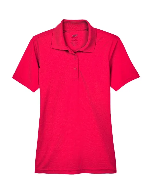 UltraClub Ladies' Cool & Dry Mesh Piqué Polo — view 31