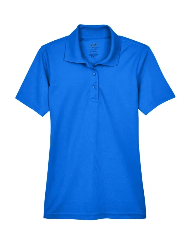 UltraClub Ladies' Cool & Dry Mesh Piqué Polo — view 38