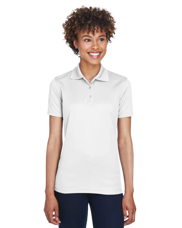 UltraClub Ladies' Cool & Dry Mesh Piqué Polo — view 4