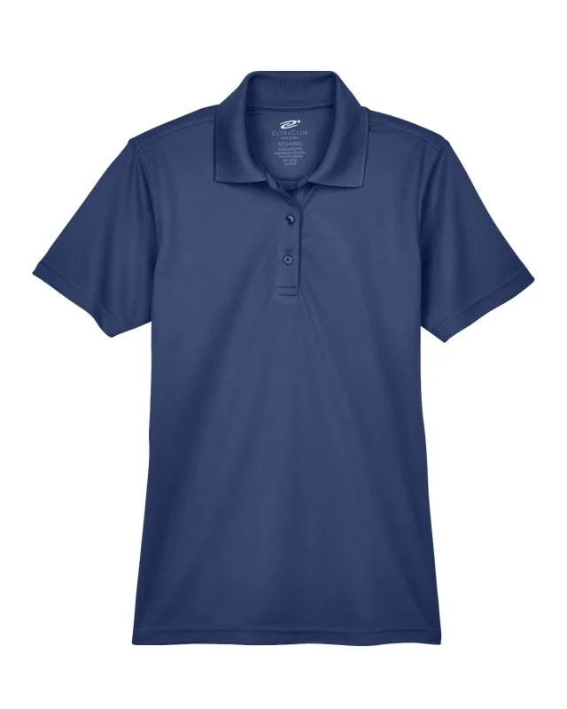 UltraClub Ladies' Cool & Dry Mesh Piqué Polo — view 45